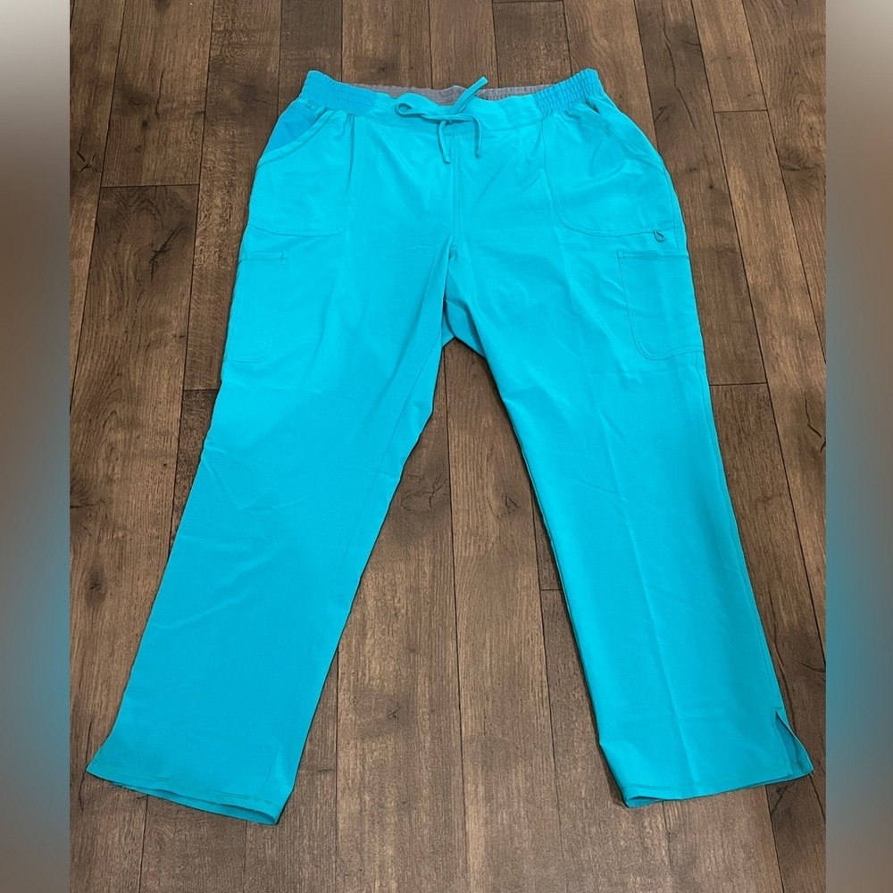 Scrubstar Blue Straight Leg Pants Relaxed Fit size xl!!